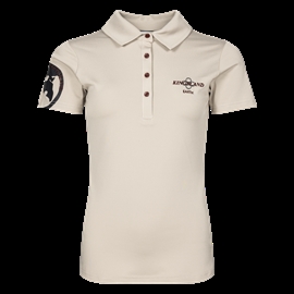 Kingsland Earth Bellarosa Ladies Polo - Beige Dove